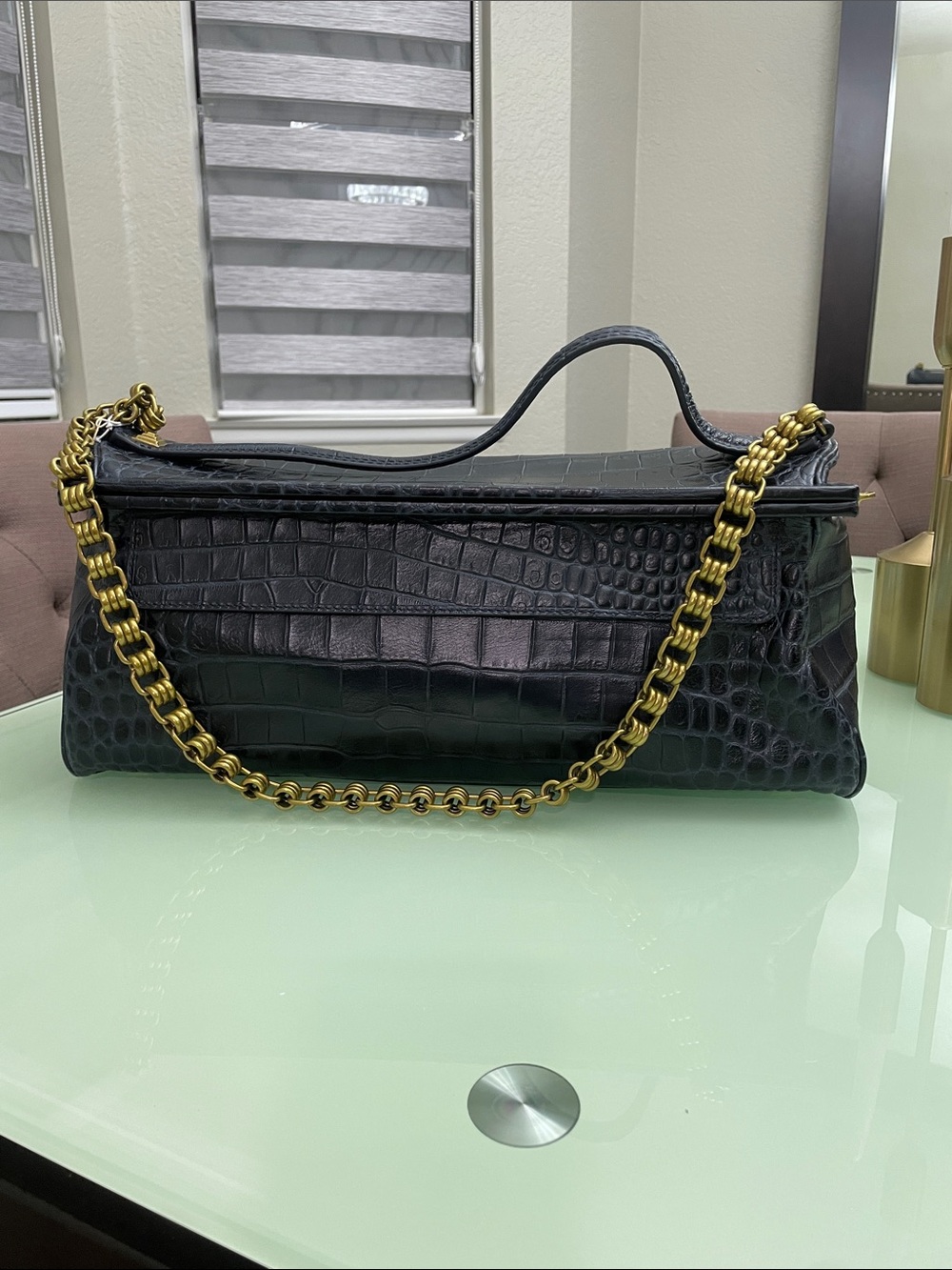 Tory Burch Frame Satchel Fall 2014 Runway Collection